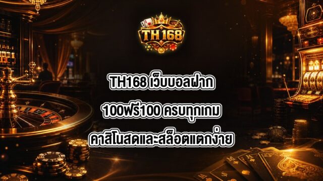 TH168 เว็บบอลฝาก100ฟรี100